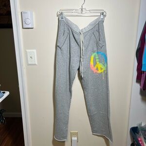 Victoria’s Secret pink vintage boyfriend sweatpants